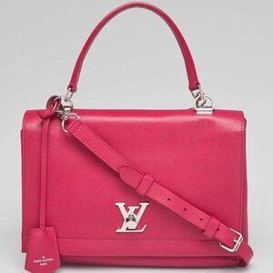 Louis Vuitton Dahlia Calfskin Leather Lockme II